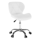 Designová kancelářská židle ARGUS, bílá/chrom