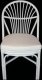 Ratanová jídelní židle BALI J011Wb, bílý ratan
