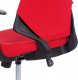 Dětská židle KA-R204 RED, červená/černý plast