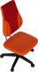 Dětská rostoucí židle RANDAL, oranžová/červená