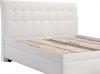 Čalouněná postel Sára 180x200, s úložným prostorem, White/Duo