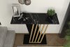 Konzolový stolek GIOS černá/marble