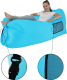 Nafukovací sedací vak/lazy bag LEBAG, modrá