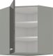 Kuchyňská skříňka Garid 60x60 GN 72 1F šedý lesk/šedá