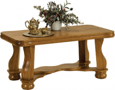 ARIZONA 1(AREK I) - konferenční stolek dřevo masiv D17 - 125x60x60 kolekce "B" (K250-Z)