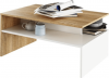 Konferenční stolek DAMOLI, dub sonoma/bílá