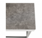 Odkládací stolek TENDER, beton/černý kov