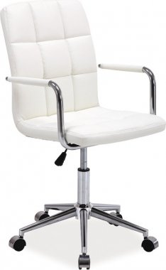 Kancelářská židle Q-022, bílá