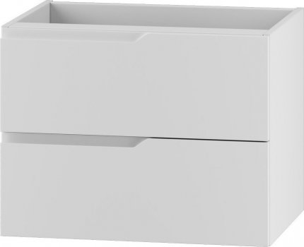 Závěsná koupelnová skříňka NARAN DUM 60 S/2 pod umyvadlo, bílá