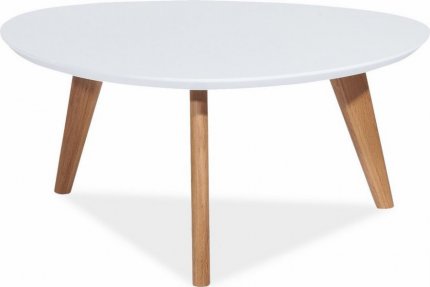 Konferenční stolek MILAN L3 bílý