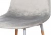 Jídelní židle CT-622 SIL4, stříbrná sametová látka/kov