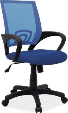 Kancelářská židle Q-148 modrá