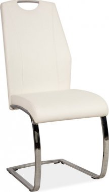 Jídelní čalouněná židle H-824 bílá