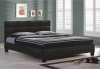 Čalouněná postel MIKEL 160x200, černá