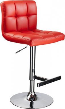 Barová židle KROKUS C-105 červená