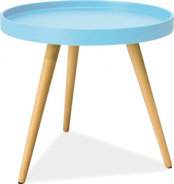 Konferenční stolek TONI C modrý