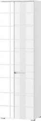 SAMOA 22 (SELENE 22) - SKŘÍŇKA 2D se zrcadlem - bílá mat / bílá lesk  (SZ) (K150-Z)