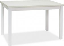 Jídelní stůl ADAM 100x60, bílá mat