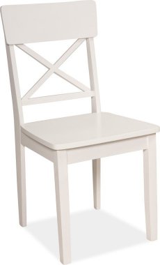 Jídelní dřevěná židle ROB II bílá