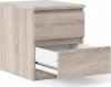 Noční stolek Simplicity 291 bílý woodgrain