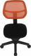 Dětská židle MESH, oranžová/černá