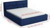 Čalouněná postel WENDY 160x200, výběr látek