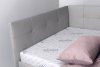 Čalouněná postel VERONA s úložným prostorem a volně loženou matrací
