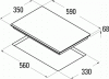 Indukční deska CATA IB 2 PLUS BK 35 cm 2 zóny jediná horizontální na trhu