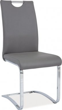 Pohupovací jídelní židle H-790 šedá