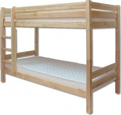 Patrová postel KL-136 šířka 80 cm, masiv