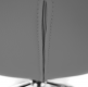 Designová kancelářská židle ARGUS, světle šedá/chrom