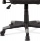 Kancelářská židle KA-V606 GREY, šedá látka, houpací mech, kříž plast