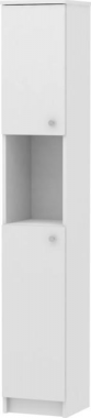 Koupelnová vysoká skříň GALENA SI14, bílá