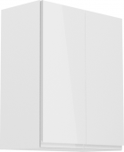 Horní kuchyňská skříňka AURORA G602F, 2-dveřová, bílá lesk