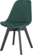 Jídelní židle LORITA, emerald Velvet látka/černá