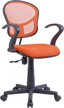Kancelářská židle Q-141 oranžová