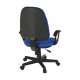 Kancelářská židle, modrá látka, DEVRI