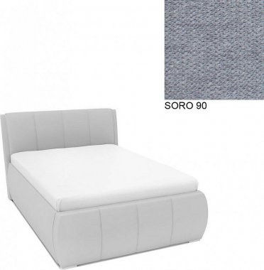 Čalouněná postel AVA EAMON UP s úložný prostorem, 140x200, SORO 90