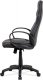 Kancelářská židle KA-E823 GREY, černá-šedá ekokůže, houpací mech, plastový kříž
