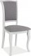 Designová jídelní židle MN-SC bílá/béžová