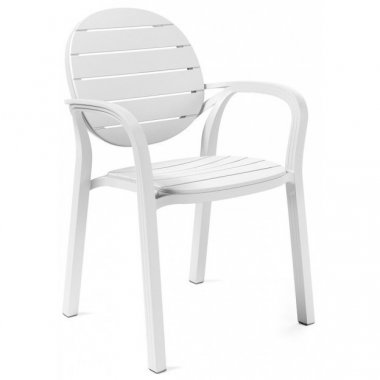 Stohovatelná zahradní židle GARDEN 26031, bílá