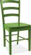 Jídelní dřevěná židle CD-38 zelená