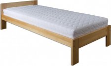 Masivní postel KL-184, 90x200, dřevo buk, výběr moření