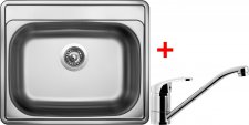 Sinks COMFORT 600 V+PRONTO - CO600VPRCL