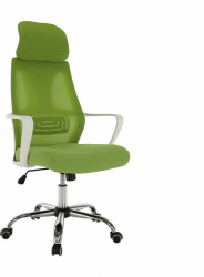 Kancelářská židle TAXIS, zelená/bílá