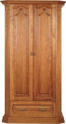 KOLUMBUS (KINGA) skříň 2D1S dřevo D3- 108 x 202 x 65  kolekce "B" (K250-E)