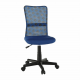 Dětská židle GOFY, modrá/vzor/černá
