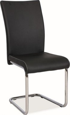 Jídelní čalouněná židle H-821 černá