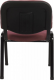 Konferenční židle ISO 2 NEW stohovatelná, červenohnědá