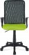 Dětská židle KA-B047 GRN, zelená/černý plast